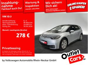 Volkswagen ID.3 Pro Performance LED Navi Klima uvm