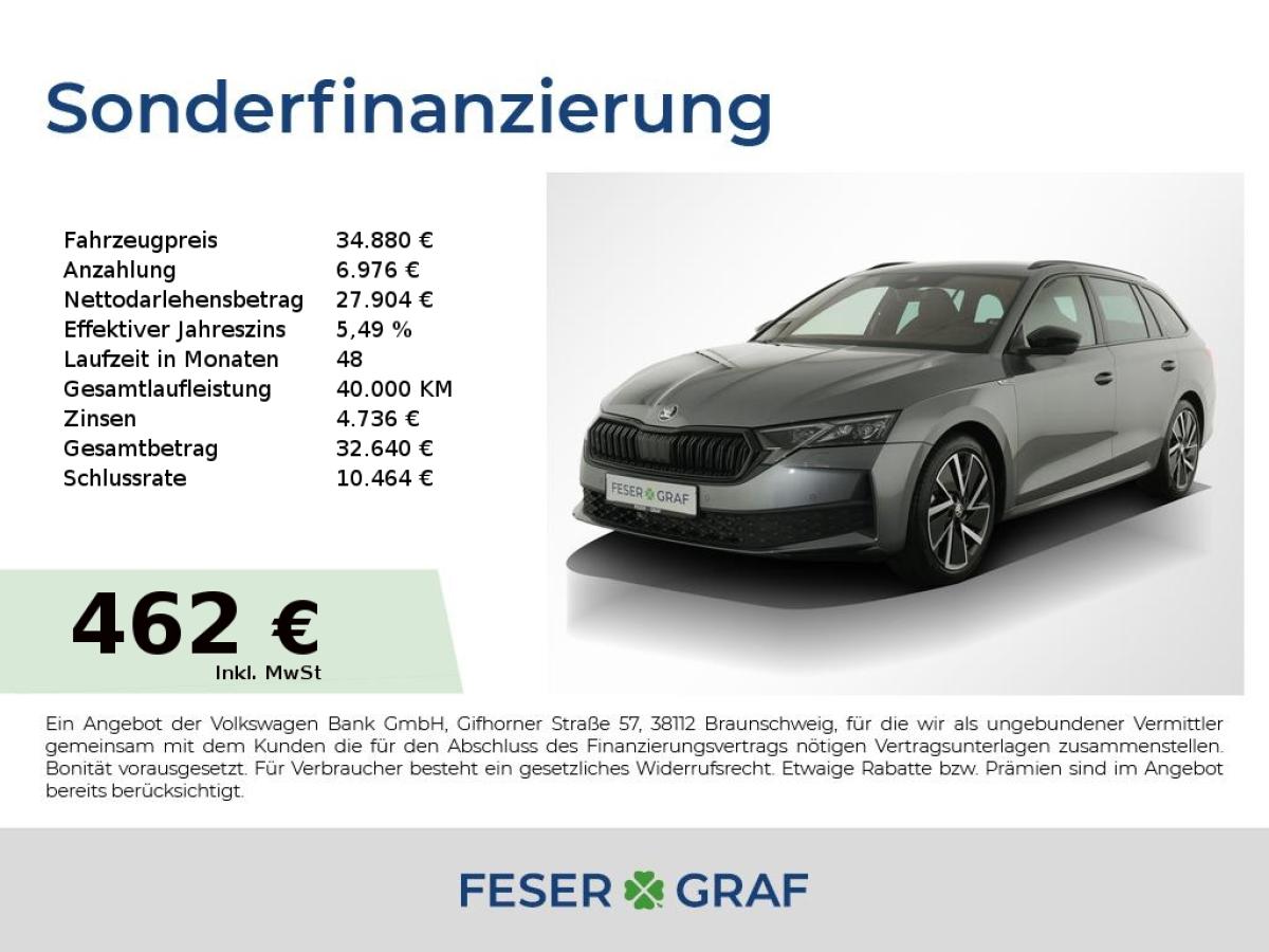 Skoda Octavia 1.5TSI Sportline DSG 4xSHZ/NAVI/LED HEAD