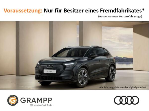 Audi Q4 e-tron 150 kW + LED + NAVI + AHK + TECH + KAMERA + ACC + 20 ZOLL