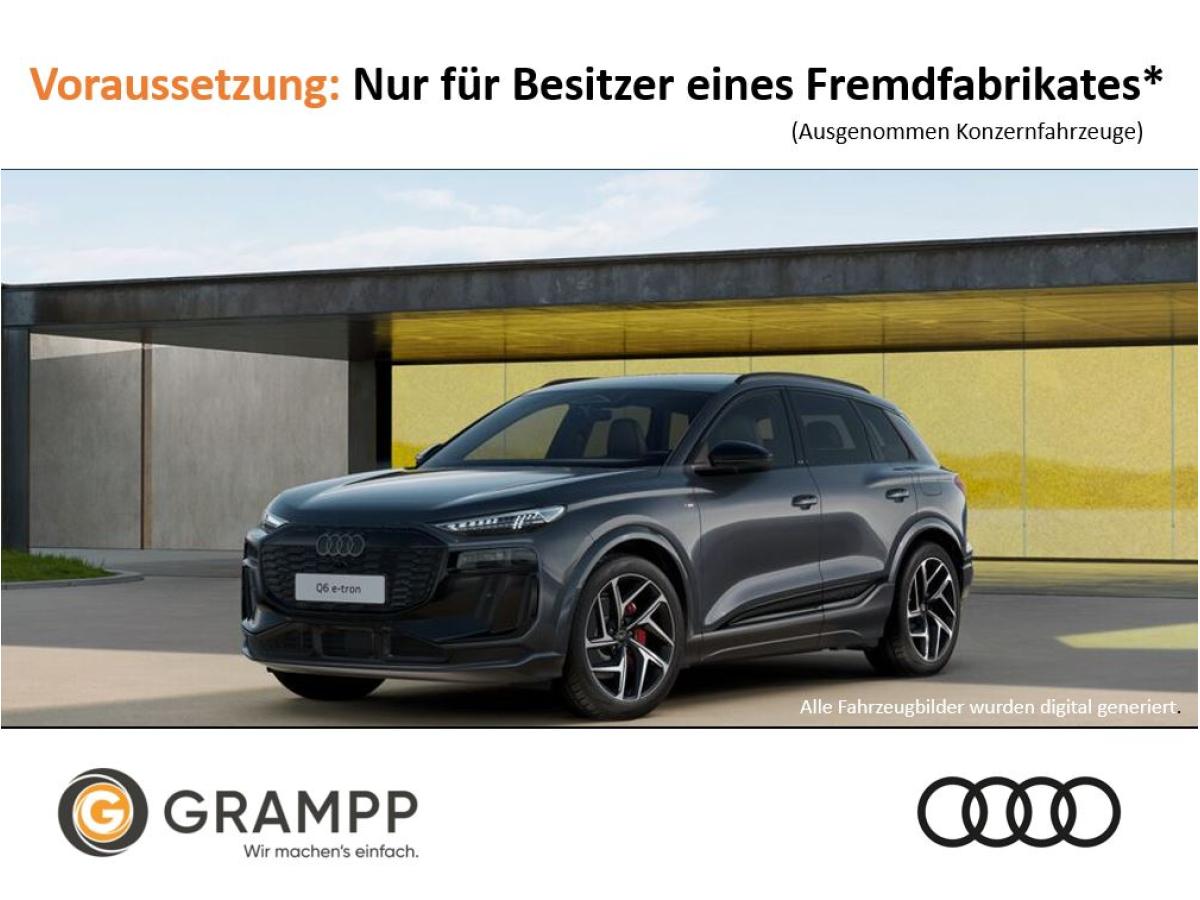 Audi Q6 e-tron S line business e-tron performance 225 kW 0,25% VERSTEUERUNG + HUD + 21 ZOLL + AHK + B&O