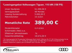 Volkswagen Tiguan ENERGY 2,0 l TDI SCR AHK, Matrix-LED