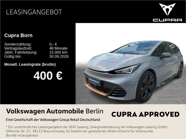 Cupra Born 170/62 Wärmepumpe Navi LED SHZ ACC PDC