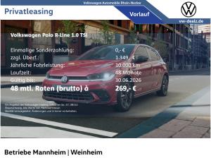 Volkswagen Polo R-Line 1.0 l TSI DSG Klima NAVI PDC LED DAB
