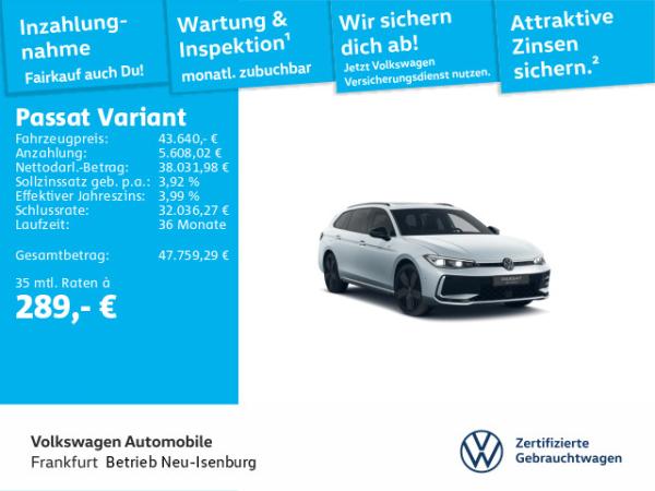 Volkswagen Passat Variant 1.5 TSI eHybrid R-Line AHK H&K DCC