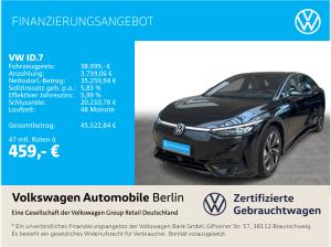 Volkswagen ID.7 Pro 210/77 Climatronic Pano Navi LED SHZ ACC