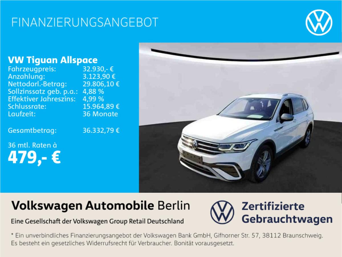 Volkswagen Tiguan Allspace 2.0 TDI Elegance 4Motion (EURO 6d)