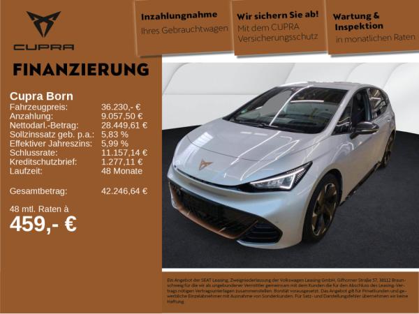 Cupra Born 82 kWh ACC HuD NAVI KEYL WÄPU 5X Verfügbar !!!