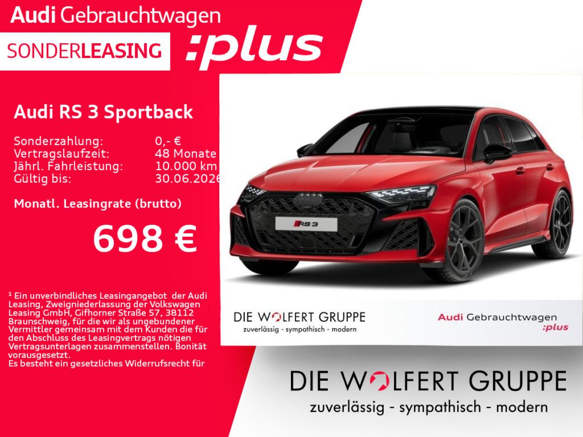 Audi RS3 RS 3 Sportback RS-SPORTAGA*280KM/H*PANO*HUD*ACC