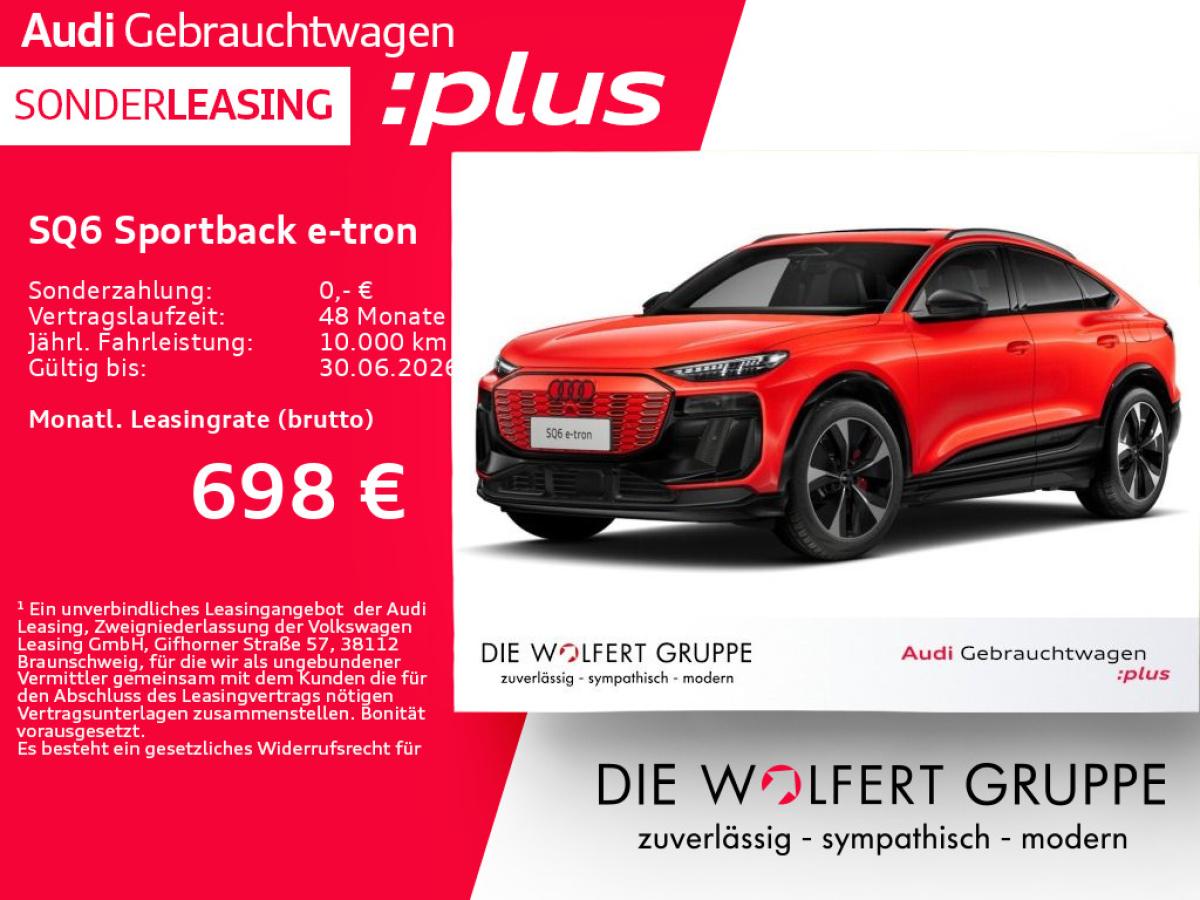 Audi SQ6 e-tron SQ6 Sportback e-tron PANO*360°*AHK*B&O*HUD