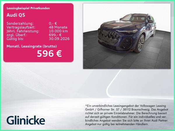 Audi Q5 TFSI S line Matrix Pano AHK Tech pro 360°