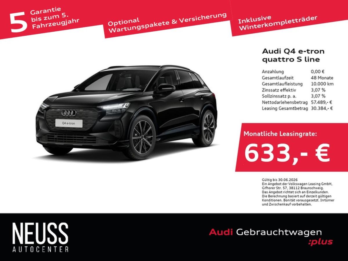 Audi Q4 e-tron 45 quattro S line HUD+AHK+ACC+MATRIX+ HPC