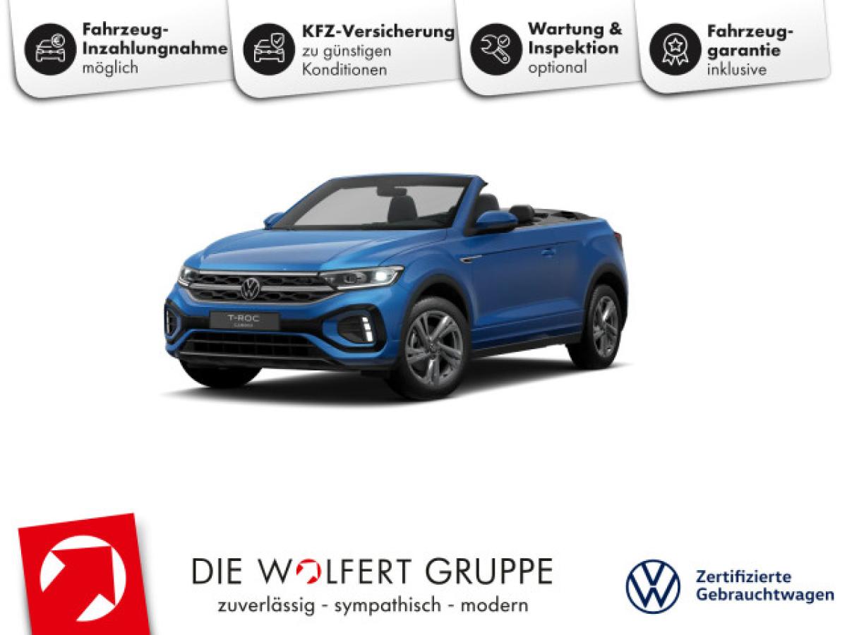 Volkswagen T-Roc Cabriolet R-Line 1.5 TSI (150 PS) DSG*AHK*NAVI*CARPLAY*LED*
