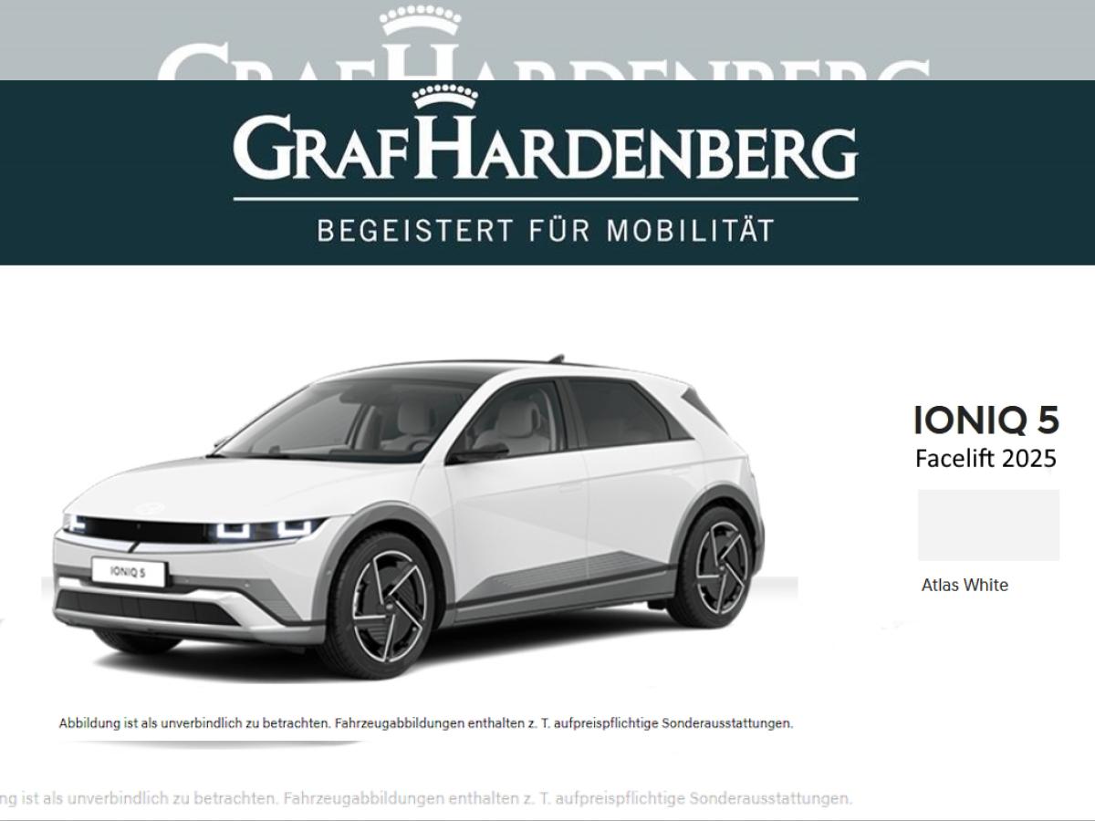 Hyundai IONIQ 5 63 kWh Batterie 125 kW (170 PS) CENTRIQ