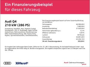 Audi Q4 e-tron 45 advanced CarPlay Navi LED