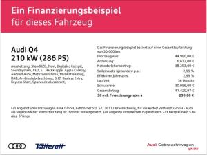 Audi Q4 e-tron 45 advanced CarPlay Navi LED