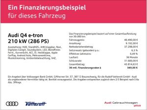 Audi Q4 e-tron e-tron 45 HUD AHK Navi Matrix Wärmep.