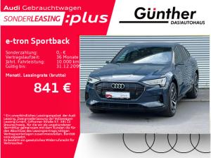Audi e-tron SPORTBACK S LINE 55 QUATTRO+HEAD UP+KAMER