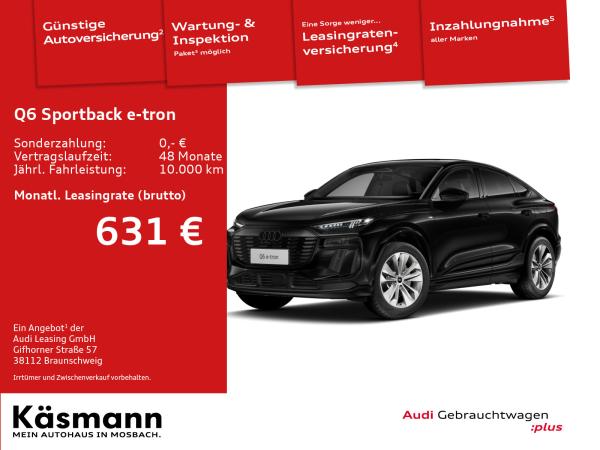Audi Q6 e-tron Sportback performance S line HUD AHK PANO