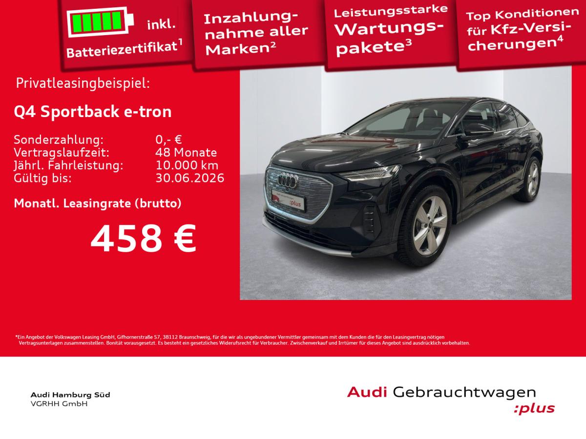 Audi Q4 e-tron Q4 Sportback 40 e-tron S LINE/MATRIX/ACC/AHK