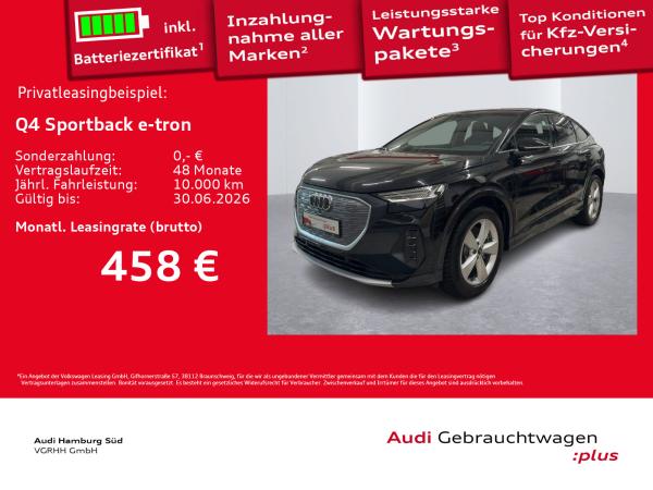 Audi Q4 e-tron Q4 Sportback 40 e-tron S LINE/MATRIX/ACC/AHK