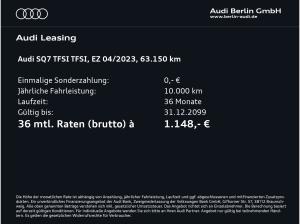 Audi SQ7 TFSI tiptr. AHK STDHZG 7.SITZER HUD PANO