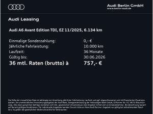 Audi A6 Avant edition one TDI quattro S tronic