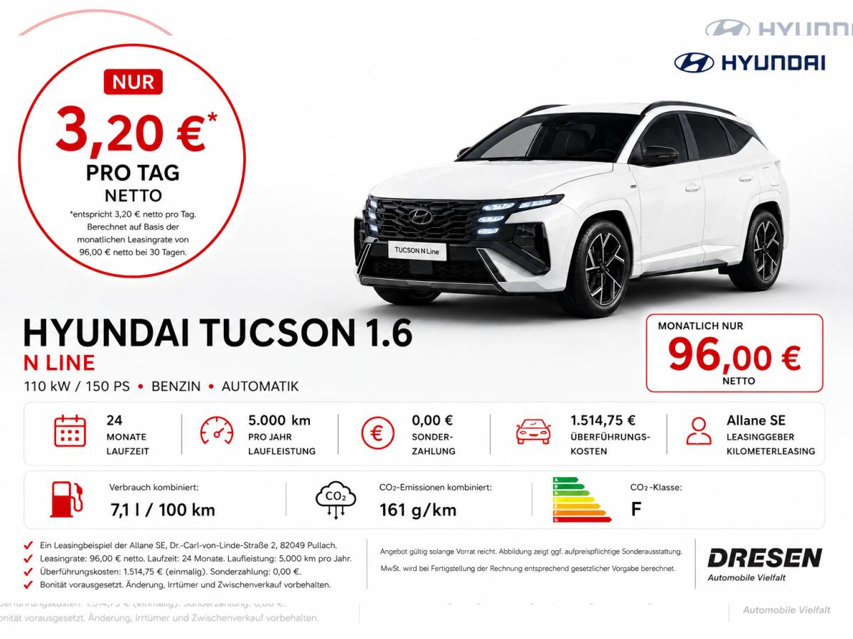Hyundai TUCSON 1.6 N Line⚠️I Automatik I Navi I LED I Sitzheizung I Rückfahrkamera