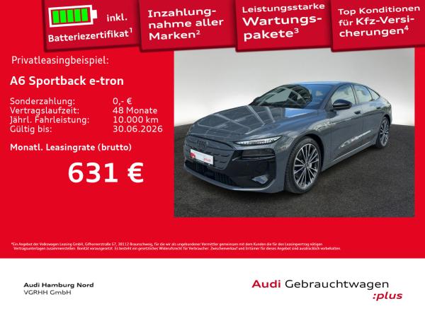 Audi A6 e-tron A6 Sportback e-tron performance S line AHK LM20