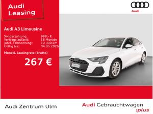Audi A3 Limousine S-Line Black 35 TFSI AHK LED NAVI