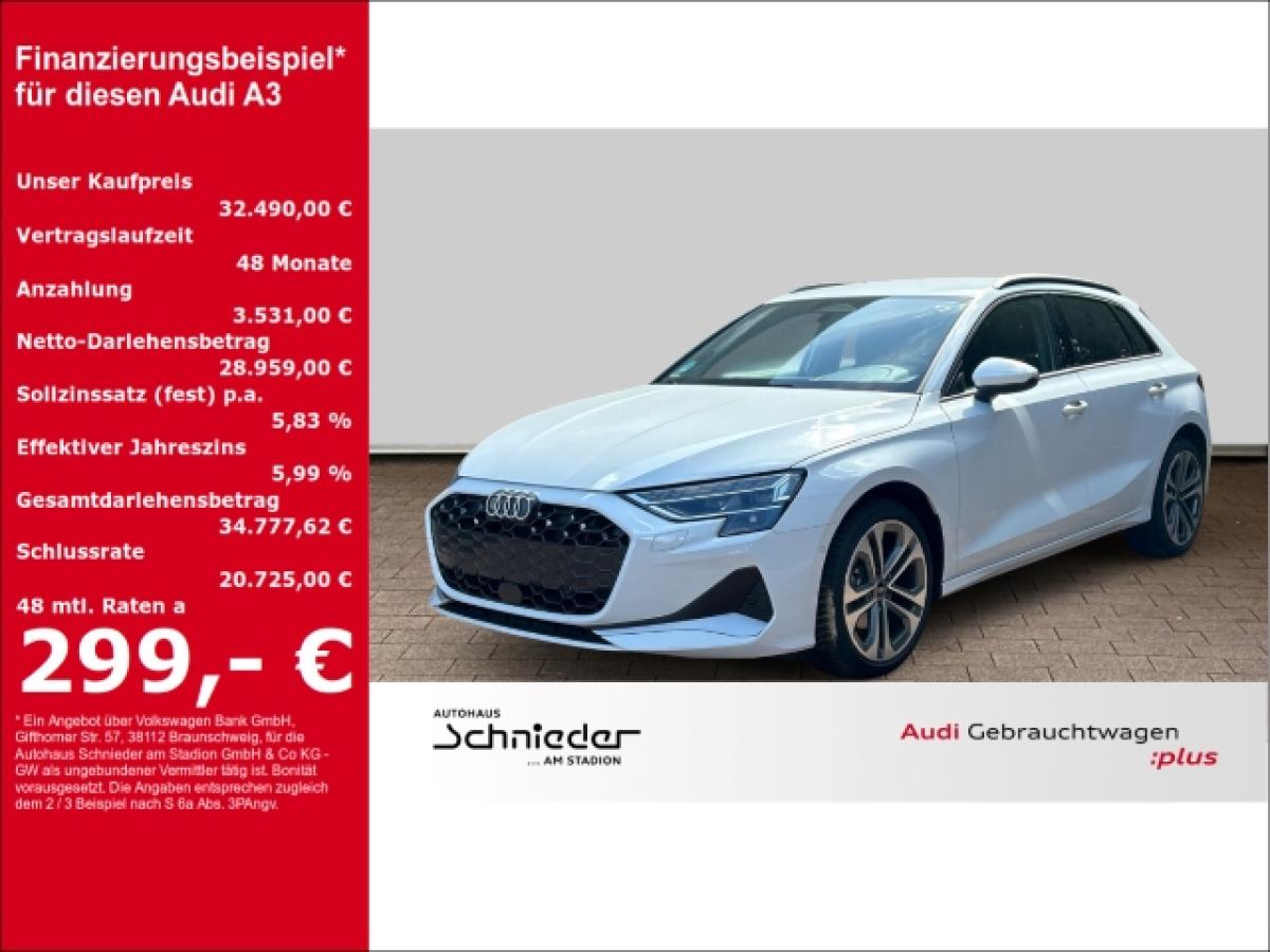 Audi A3 SPORTBACK ADVANCED TFSI+LED+AHK+VIRTUAL+SHZ