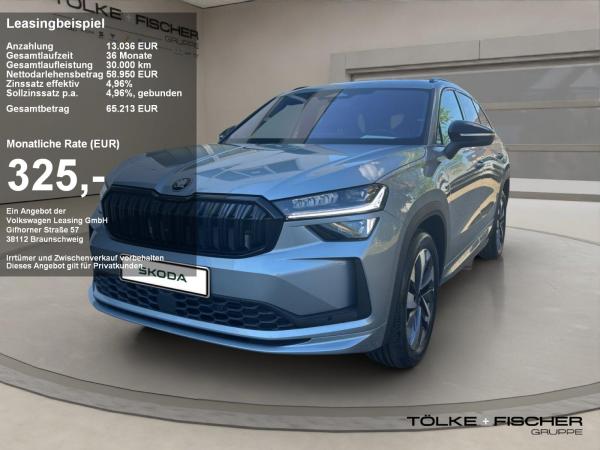 Skoda Kodiaq SOFORT VERFÜGBR! 2.0 TDI 4x4 W Sportline DCC ACC AHK AUT