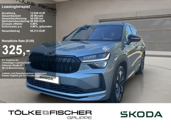 Skoda Kodiaq SOFORT VERFÜGBR! 2.0 TDI 4x4 W Sportline DCC ACC AHK AUT
