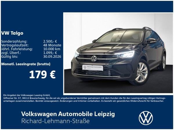 Volkswagen Taigo ENERGY 1.5 l TSI Preisvorteil 3289€
