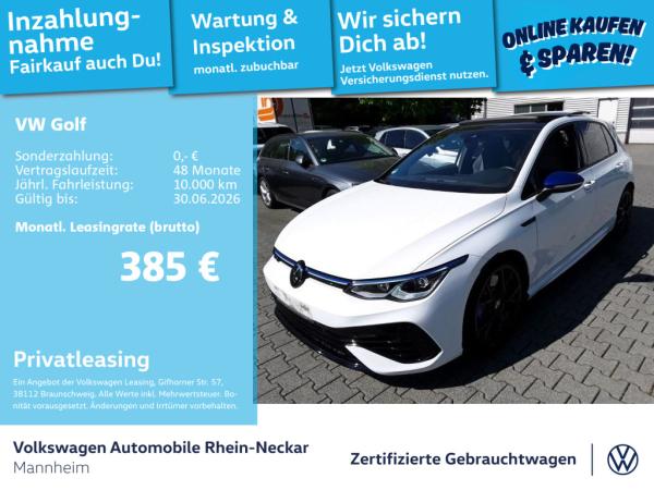Volkswagen Golf VIII 2.0 TSI R DSG Schiebedach Kamera LED Plus uvm