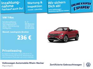 Volkswagen T-Roc Cabrio 1.0 TSI GOAL Navi Kamera LED uvm