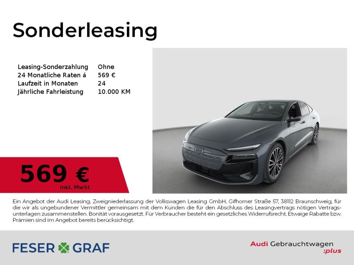 Audi A6 e-tron A6 Sportback e-tron performance S line AHK PANO