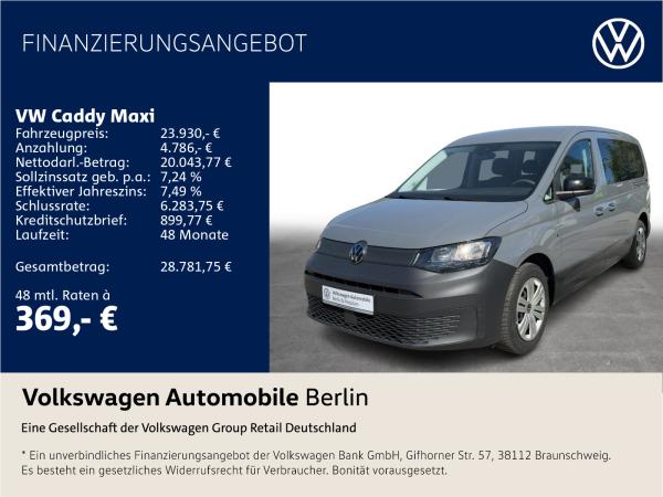 Volkswagen Caddy Maxi 2.0 TDI Navi Radio SHZ GRA PDC