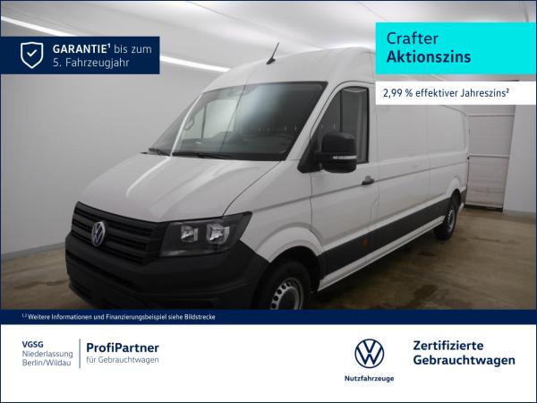 Volkswagen Crafter Kasten Lang AHK Navi PDC Tachograf RFK GJR