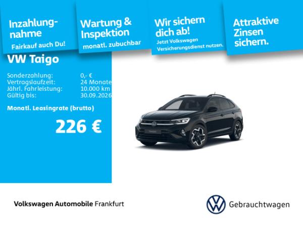 Volkswagen Taigo R-Line 1.5 TSI DSG IQ.Light KAMERA AHK NAVI