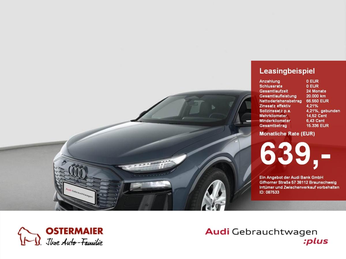 Audi Q6 e-tron Q6 Sportback e-tron S-LINE QUATTRO NP:100tEUR! PANO.WÄRMEPUMPE.LUFT.B&O
