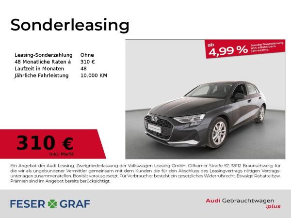 Audi A3 Sportback Advanced 40 TFSI e S tronic Vir. Co