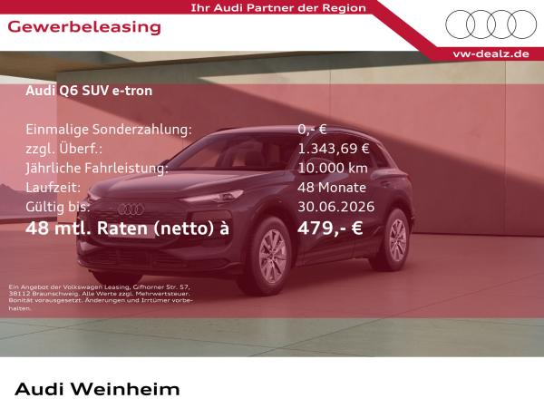 Audi Q6 e-tron Q6 SUV e-tron Klima PDC ACC LED DAB