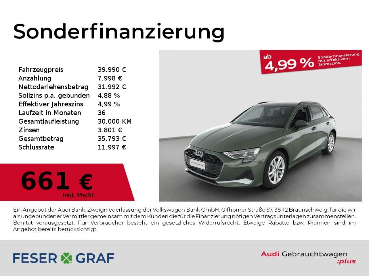 Audi A3 Sportback e advanced 40 TFSI e S tronic virt.