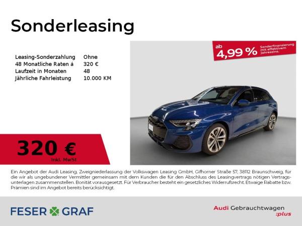 Audi A3 Sportback e S line 40 TFSI e S tronic virt.Co