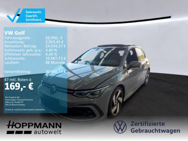Volkswagen Golf VIII nza 2.0 TSI GTI PANO ACC App-Connect