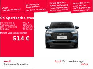 Audi Q4 e-tron Sportback 45 S line Matrix-LED Navi DAB VC