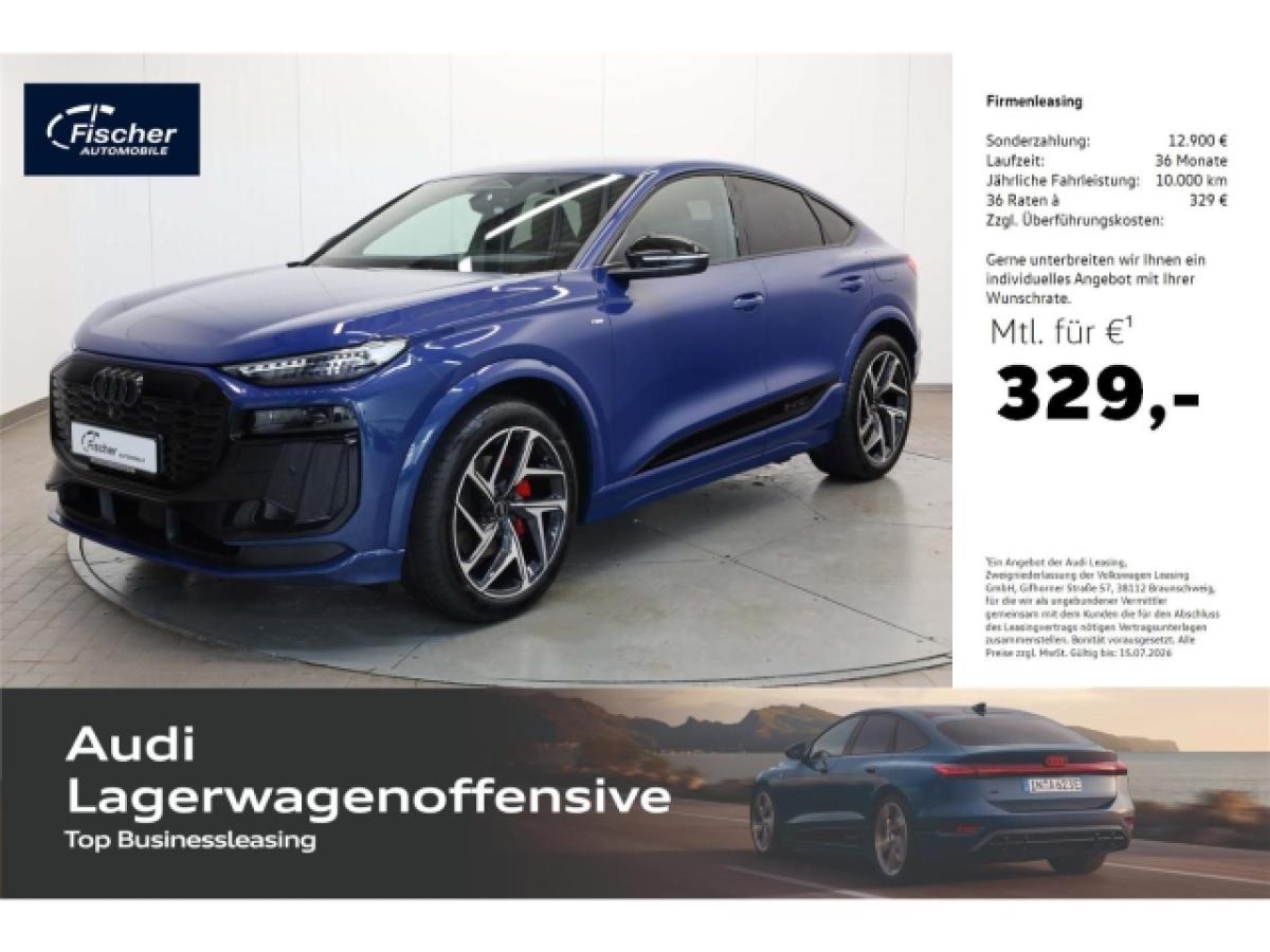 Audi Q6 e-tron Sportback S line business 0,25% DW Versteuerung