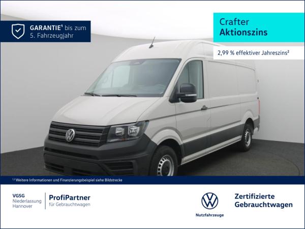 Volkswagen Crafter Kasten Mittel AHK Kamera Klima