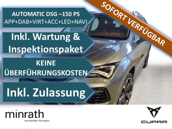 Cupra Ateca 1.5 TSI APP+DAB+VIRT+ACC+LED+NAVI