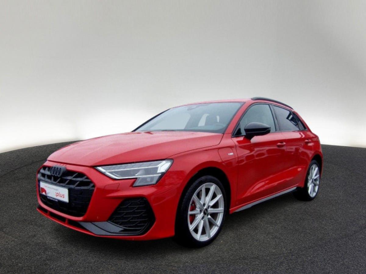 Audi A3 Sportback S-Line Black 45 TFSIe AHK LEDER RFK